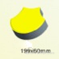 Pavimento amarillo PIEDRA 199 * 60mm QT4-30 Máquina de ladrillo de hormigón